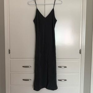 RLabel Silk Slip Dress